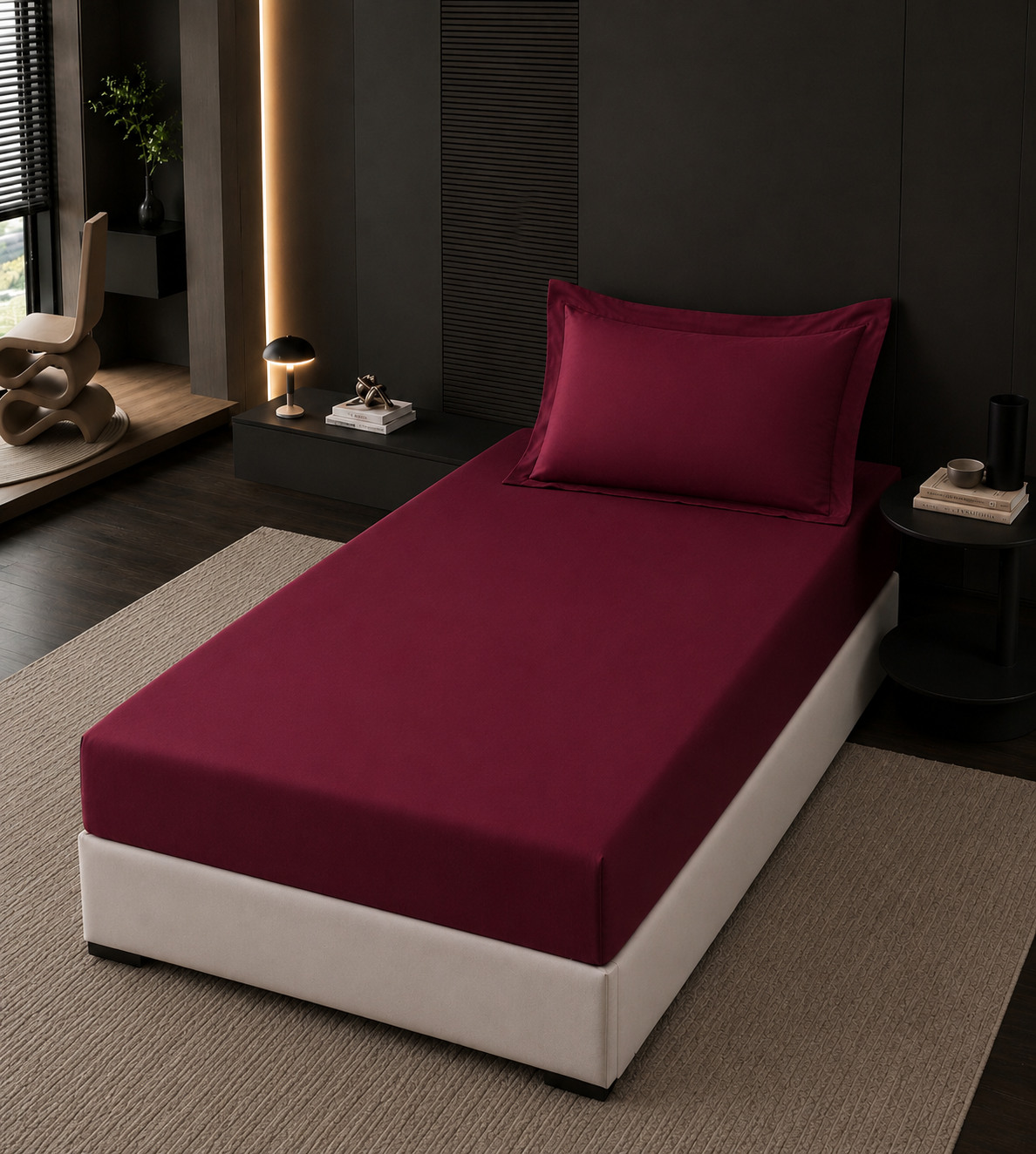 Modern House – 2PCS Bed Sheet Set Uni