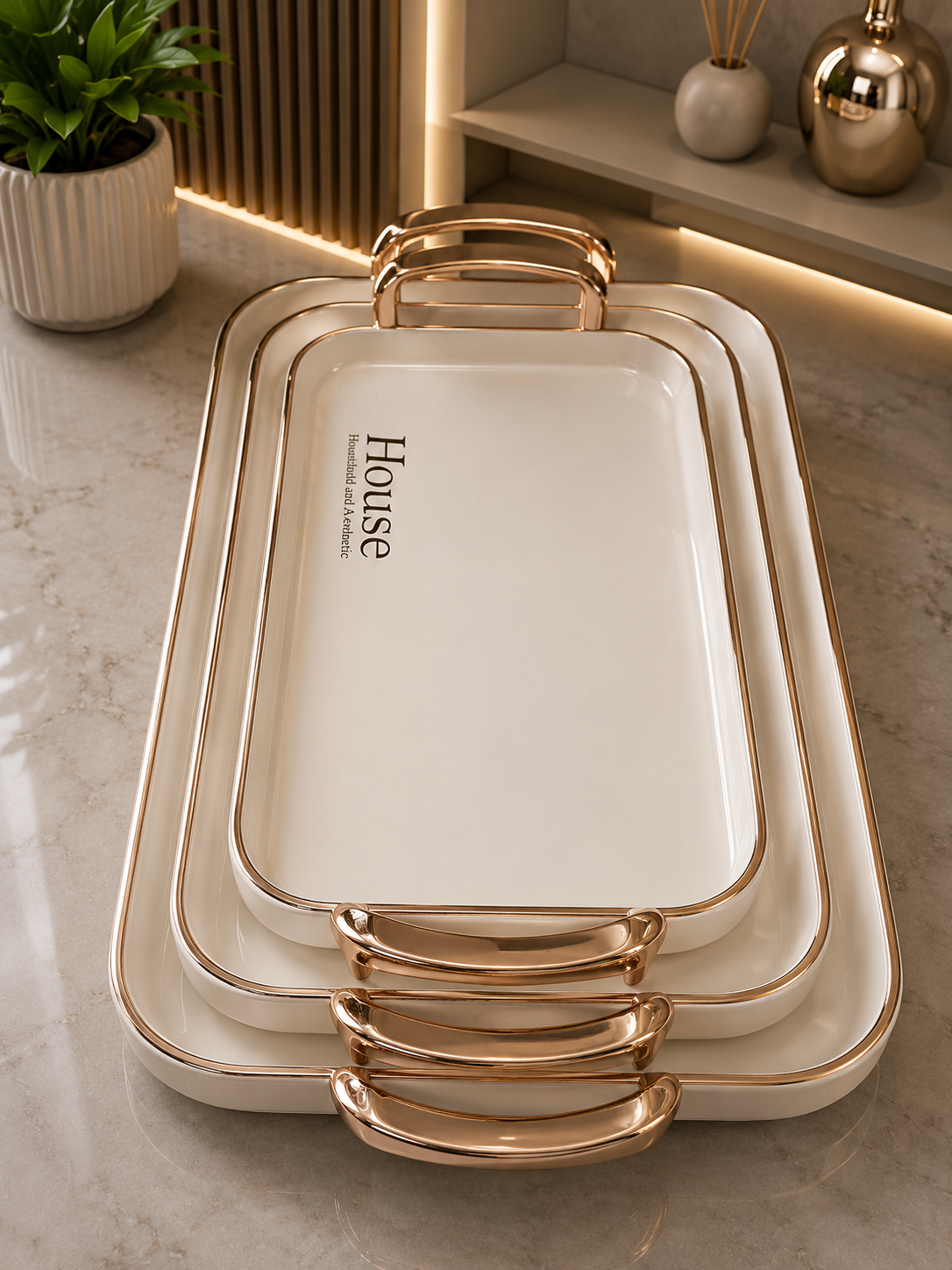 Plateaux de Service en Plastique-1