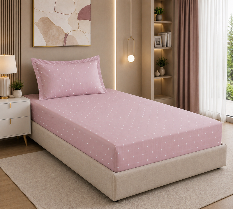 Modern House – 2PCS Bed Sheet Set Fleurie-7