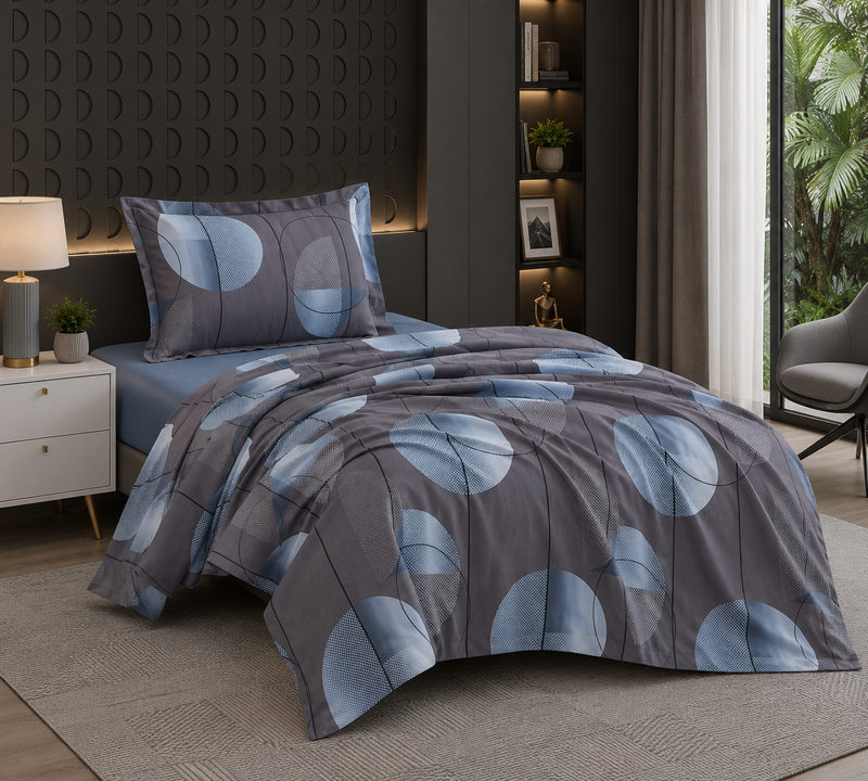 Ensemble Housse de Couette Moderne 3PCS-10