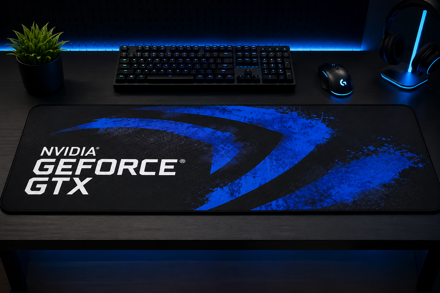Tapis de Souris Gaming XXL – NVIDIA GeForce GTX