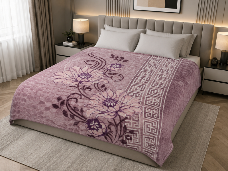 Couverture Prestige 2 Place - Fleuri 13kg-4