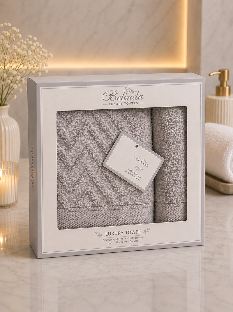 Ensemble Serviettes Belinda Luxury 🤍-3