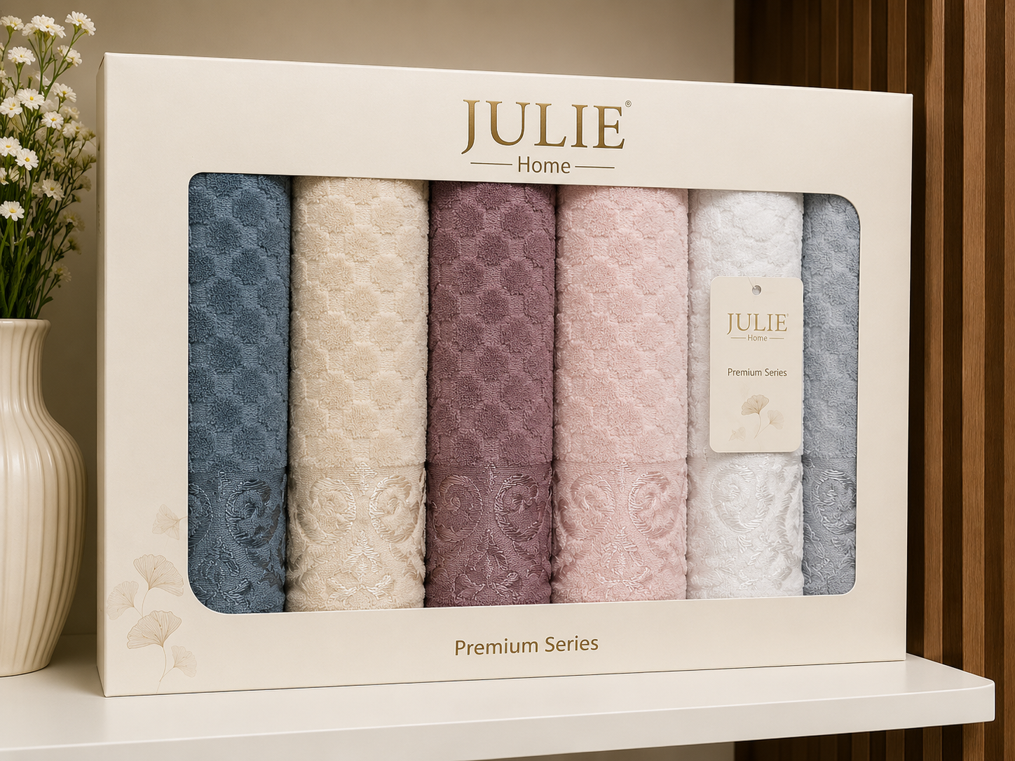 Ensemble Serviettes JULIE Home – Premium Series
