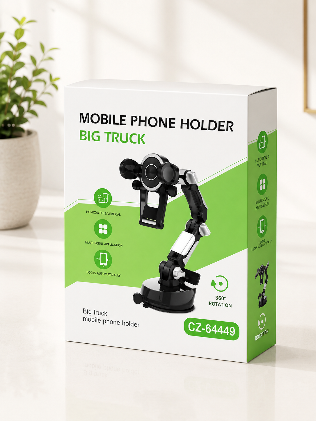Support Téléphone Universel pour Rétroviseur