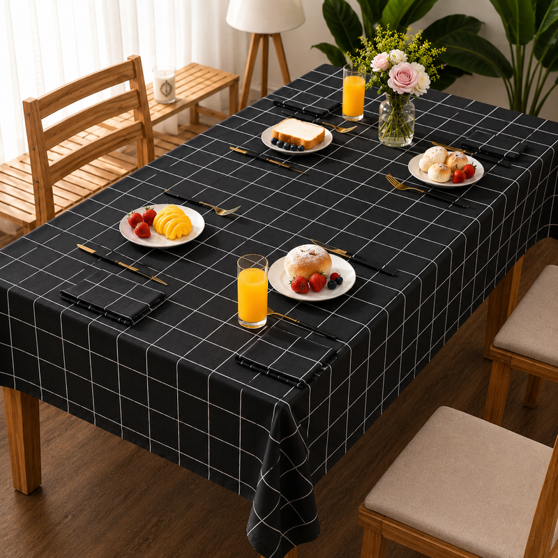 Nappe de table moderne et élégante 5 pièces-4