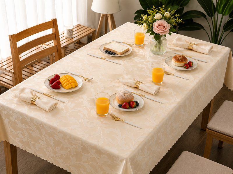 Nappe de table luxury 5 PCS-2