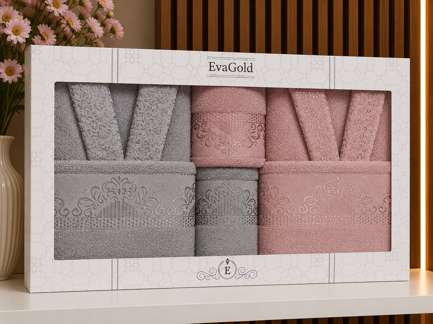 Ensemble Serviettes EvaGold