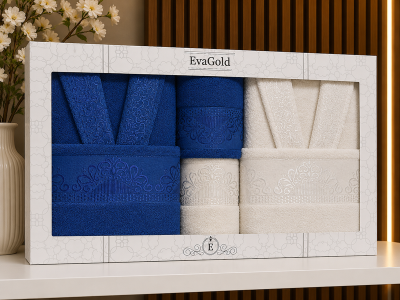 Ensemble Serviettes EvaGold-4