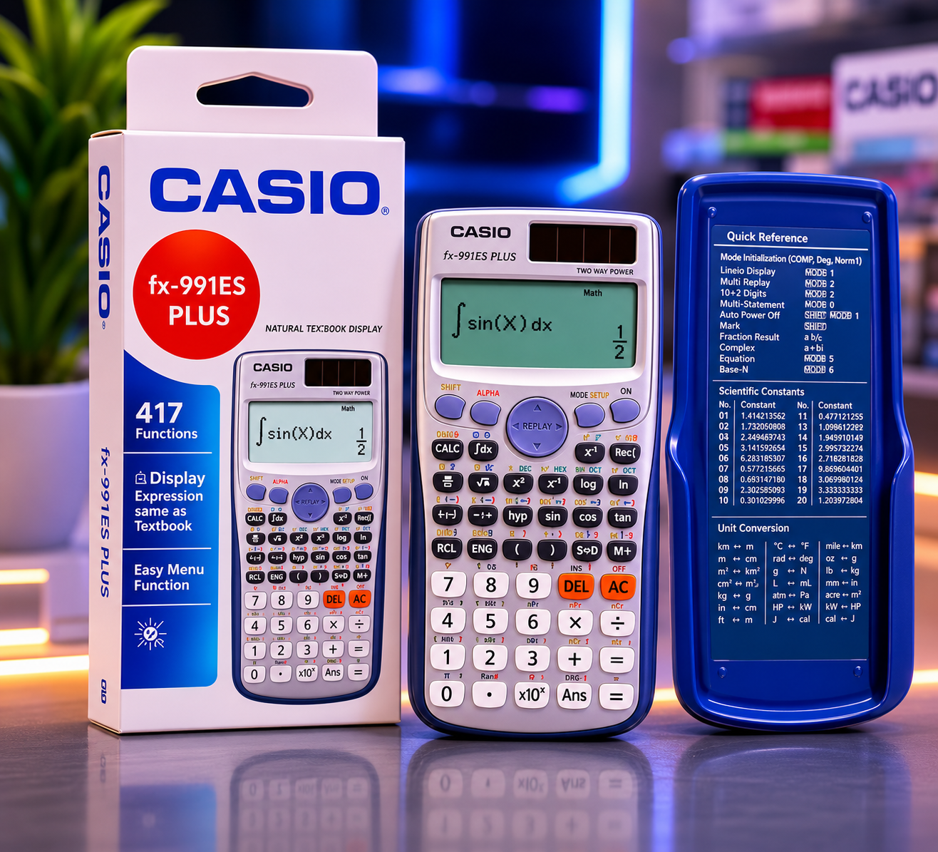Calculatrice Scientifique CASIO fx-991ES PLUS-1