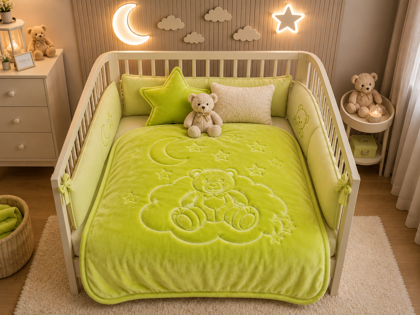 Couverture Bébé Velours