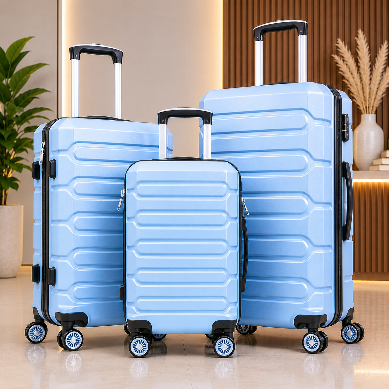 Set Valises Rigides 3 PCS-5