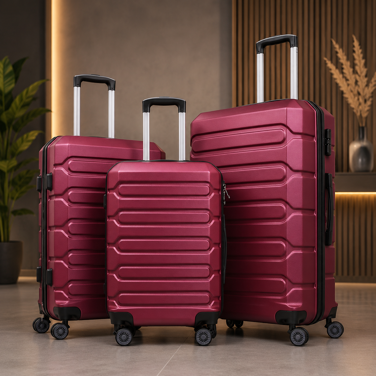 Set Valises Rigides 3 PCS