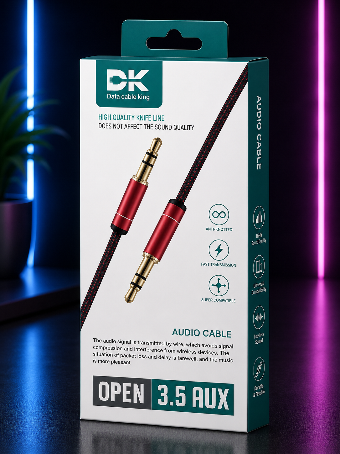 Câble Audio AUX 3.5mm