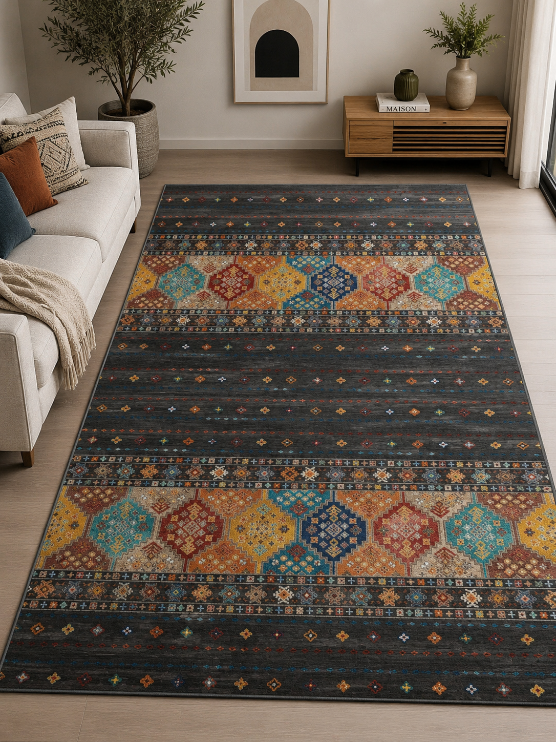 Tapis Salon Classique & Chic-1