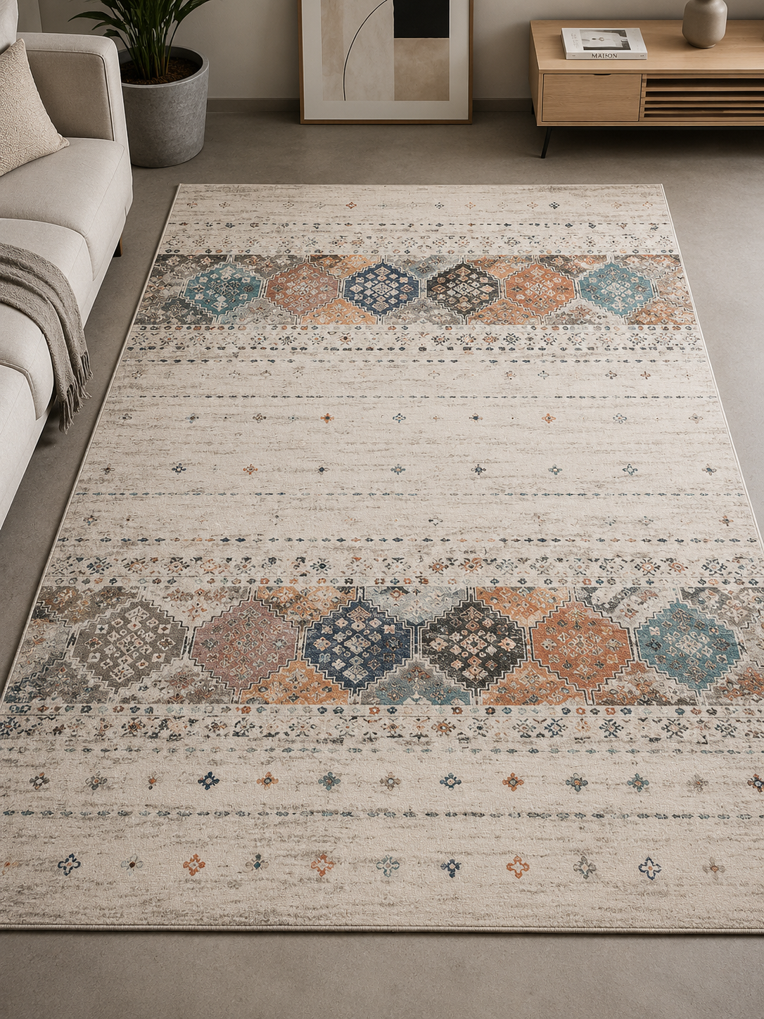 Tapis Salon Classique & Chic-1
