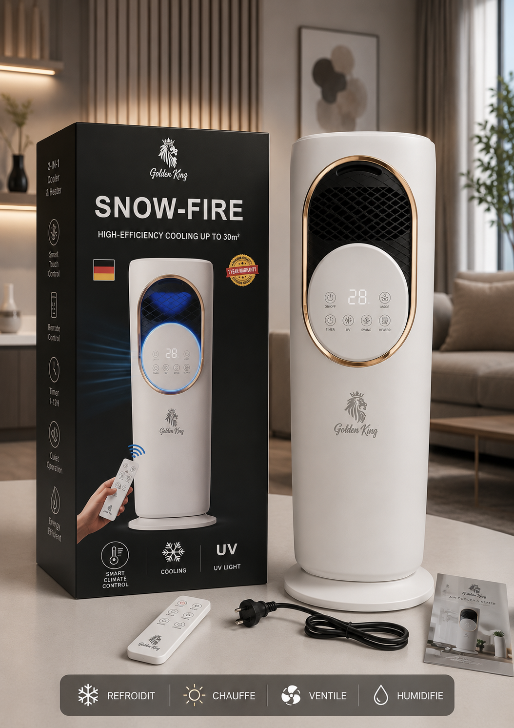 Climatiseur & Chauffage SNOW-FIRE-1