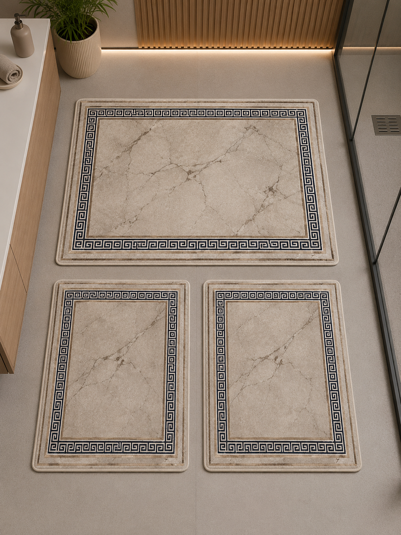 Tapis Salle de Bain 3 PCS-3