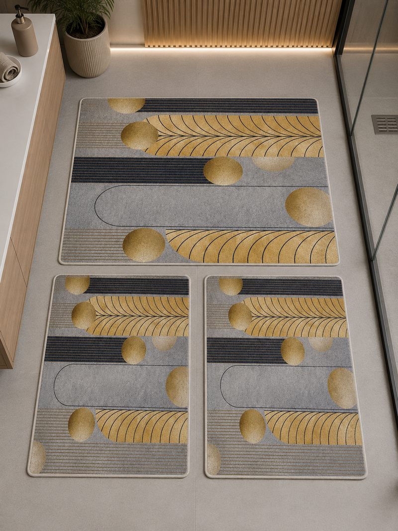 Tapis Salle de Bain 3 PCS-4