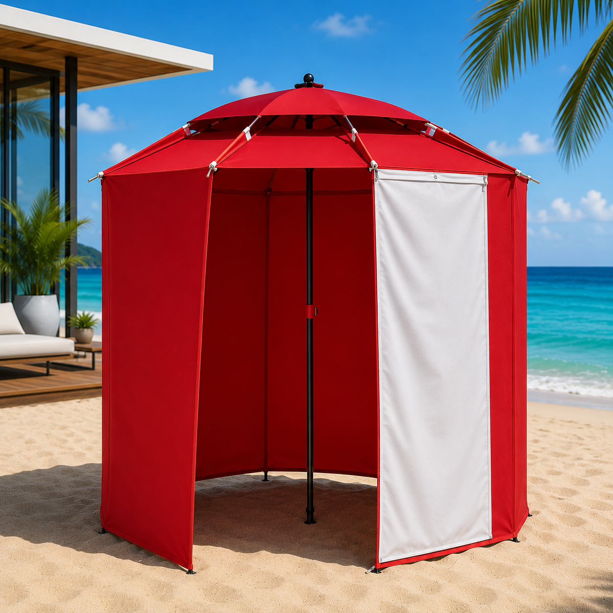 Cabine de Plage Portable-3