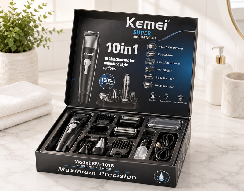 Kemei Super Grooming Kit 10 in 1-1