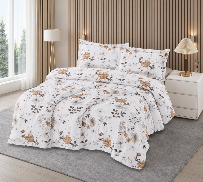 Housse Model Espagne 2 places (4pcs) fleurie-9