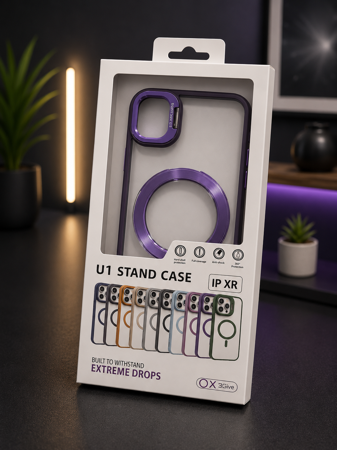Coque U1 Stand Case S23 Ultra-2