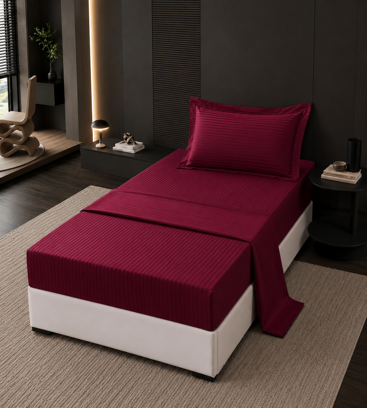 Ensemble Drap House 3PCS Bedding Set