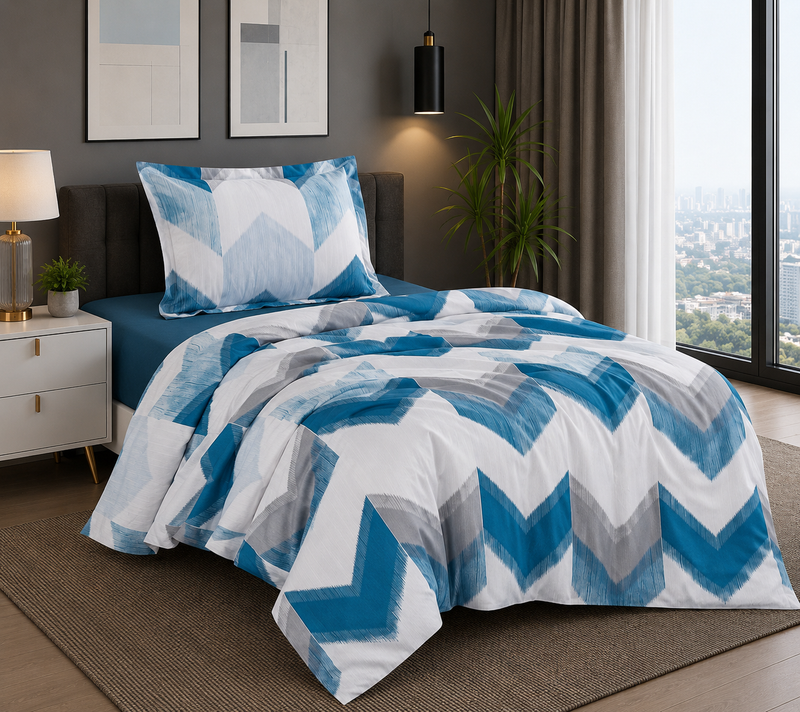 Ensemble Housse de Couette Moderne 3PCS-5