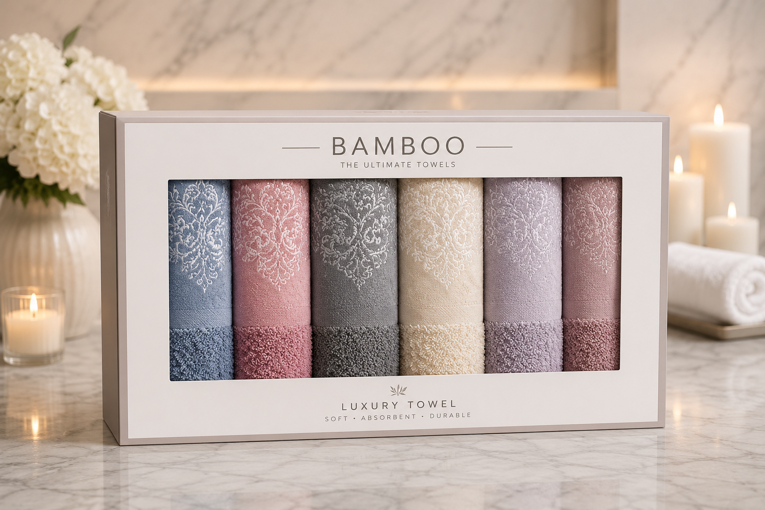 Ensemble Serviettes Bamboo pour zone intime – Luxury Towel