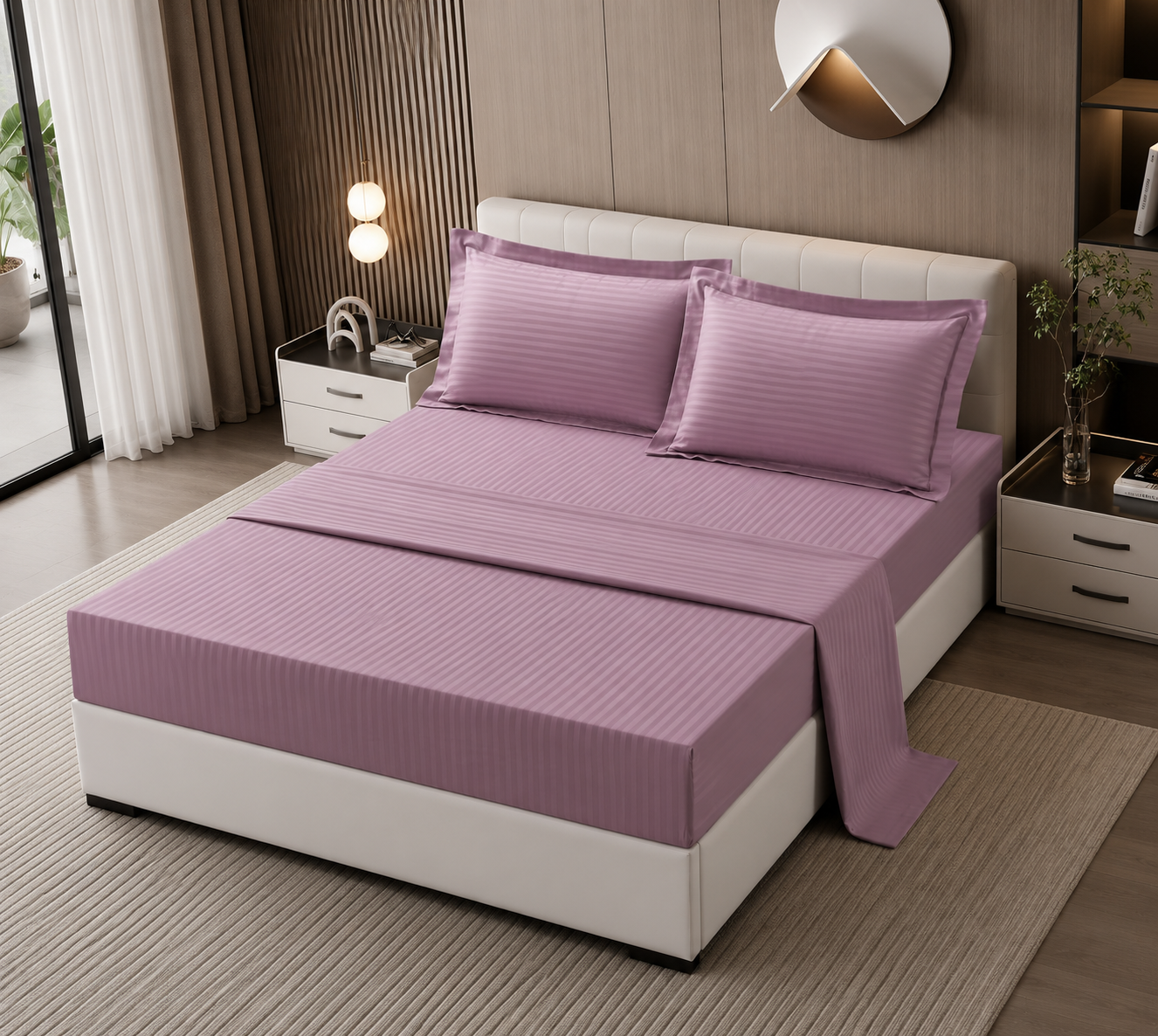 Housse model Espagne 2 place (4pcs) unie-6