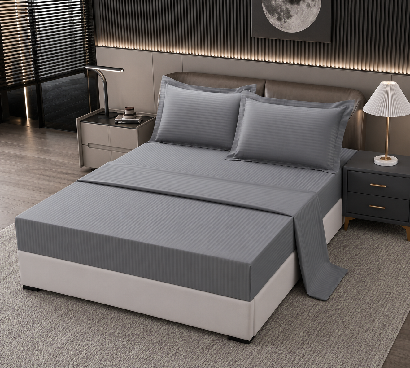 Housse model Espagne 2 place (4pcs) unie