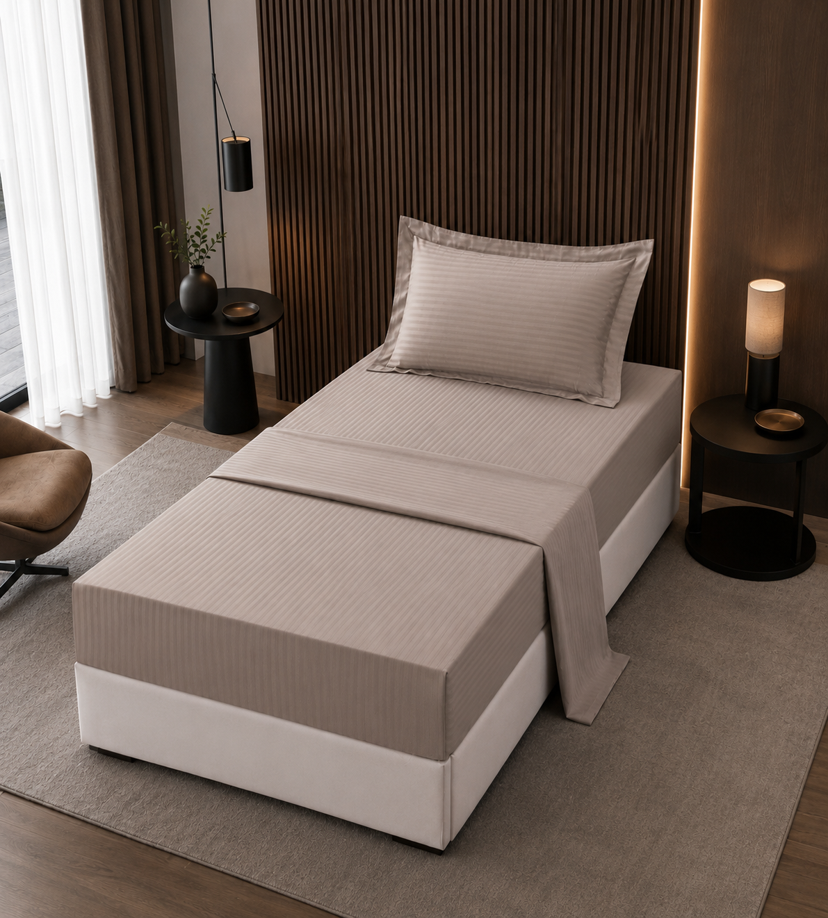 Ensemble Drap House 3PCS Bedding Set-6
