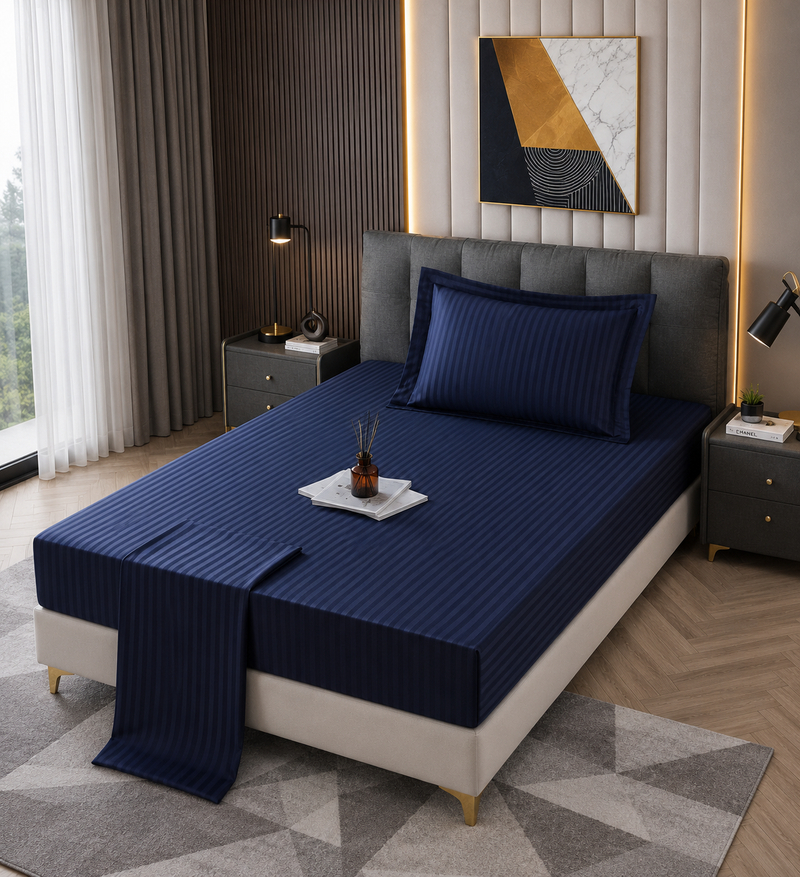 Ensemble Drap House 3PCS Bedding Set-4